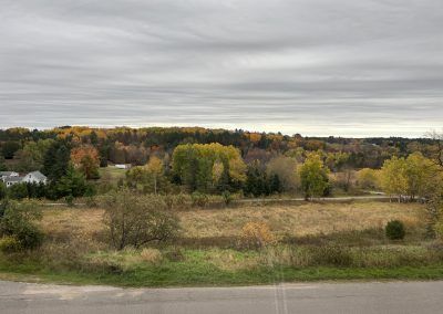 View from parking lot from front of Iron County Housing Commission building.